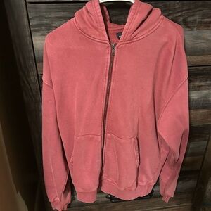 Zip up hoodie